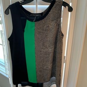 BCBG color block top
